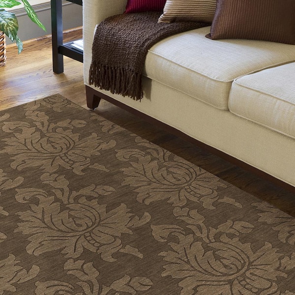 Sofia Brown 5 ft. x 8 ft. Area Rug