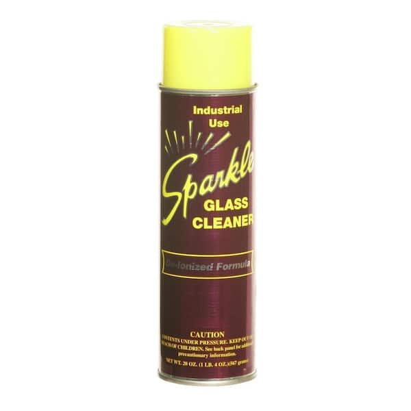 Sparkle 20 oz. Aerosol Can Original Purple Formula Glass Cleaner