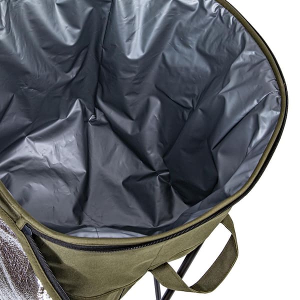 HOUSEHOLD ESSENTIALS 187 qt. Olive Green Standing Ice Cooler