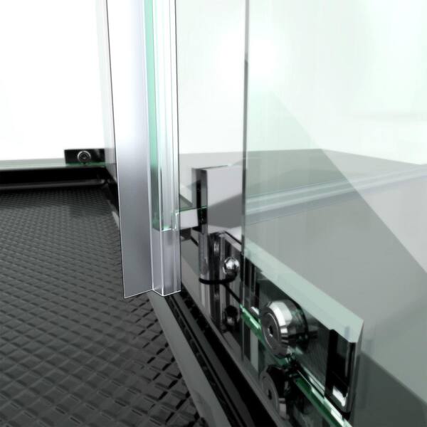 96 in. L Clear Vinyl Seal for 3/8 in. Glass Shower Door