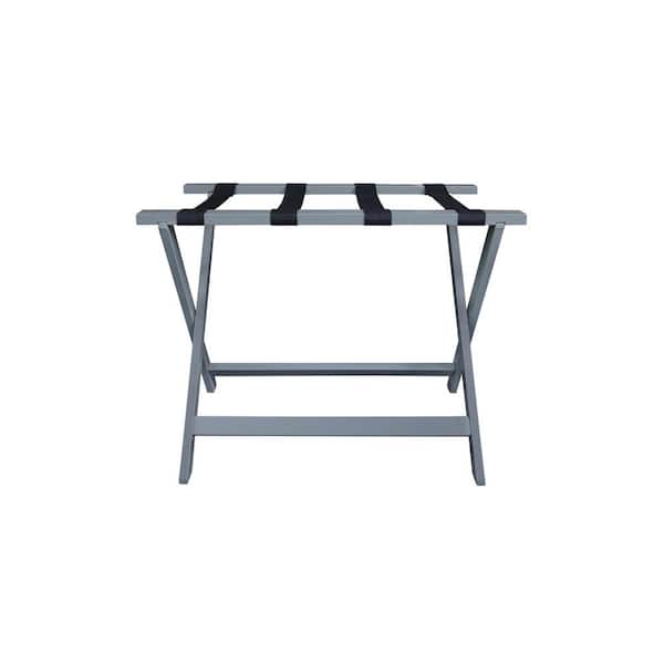 Heavy Duty Slate Gray 30 in. Extra Wide Luggage Rack
