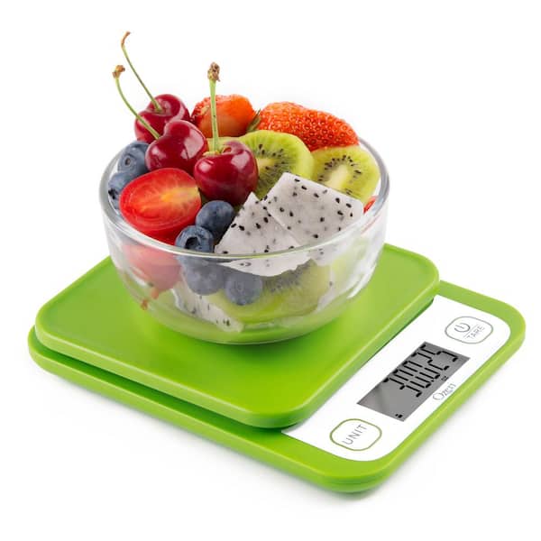 NOGRAX Kitchen Wlectronic Food Scales Digital Electronic Scales Kitchen  Scales Fruit Vegetable Weight Scale, High Precision LCD Display Commercial
