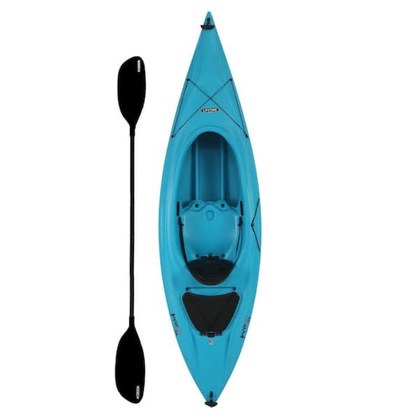 Lifetime Payette 9 ft. 8 in. Kayak in Glacier Blue with Paddle and Seat Back