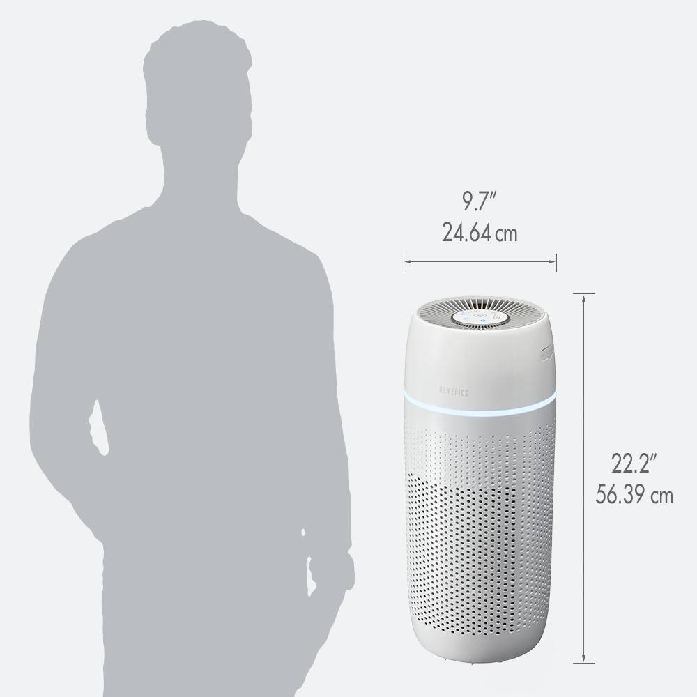 White 5-in-1 PetPlus Air Purifier with UV-C Technology
