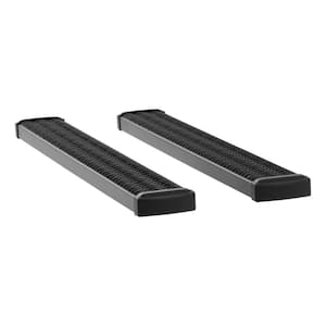 Grip Step Black Aluminum 60-Inch Running Boards, XD Brackets, Select Ford F250, F350, F450, F550 Super Duty Regular Cab