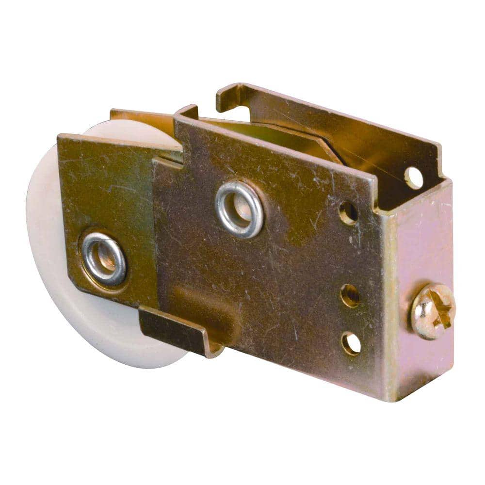Mirror Door Roller, Unique Housing, 1-1/2 in. Nylon Grooved Roller price history on PriceWatchPro