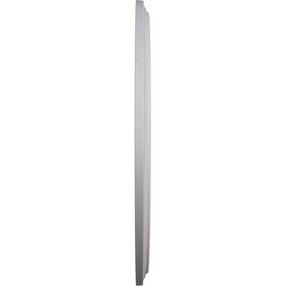 Ultra Pure White Hand-Painted Ceiling Medallion 16"