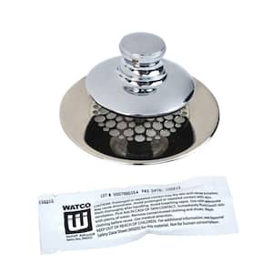 Universal NuFit Push Pull Bathtub Stopper, Grid Strainer and Silicone