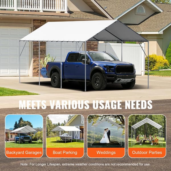 Carport tarp replacement best sale