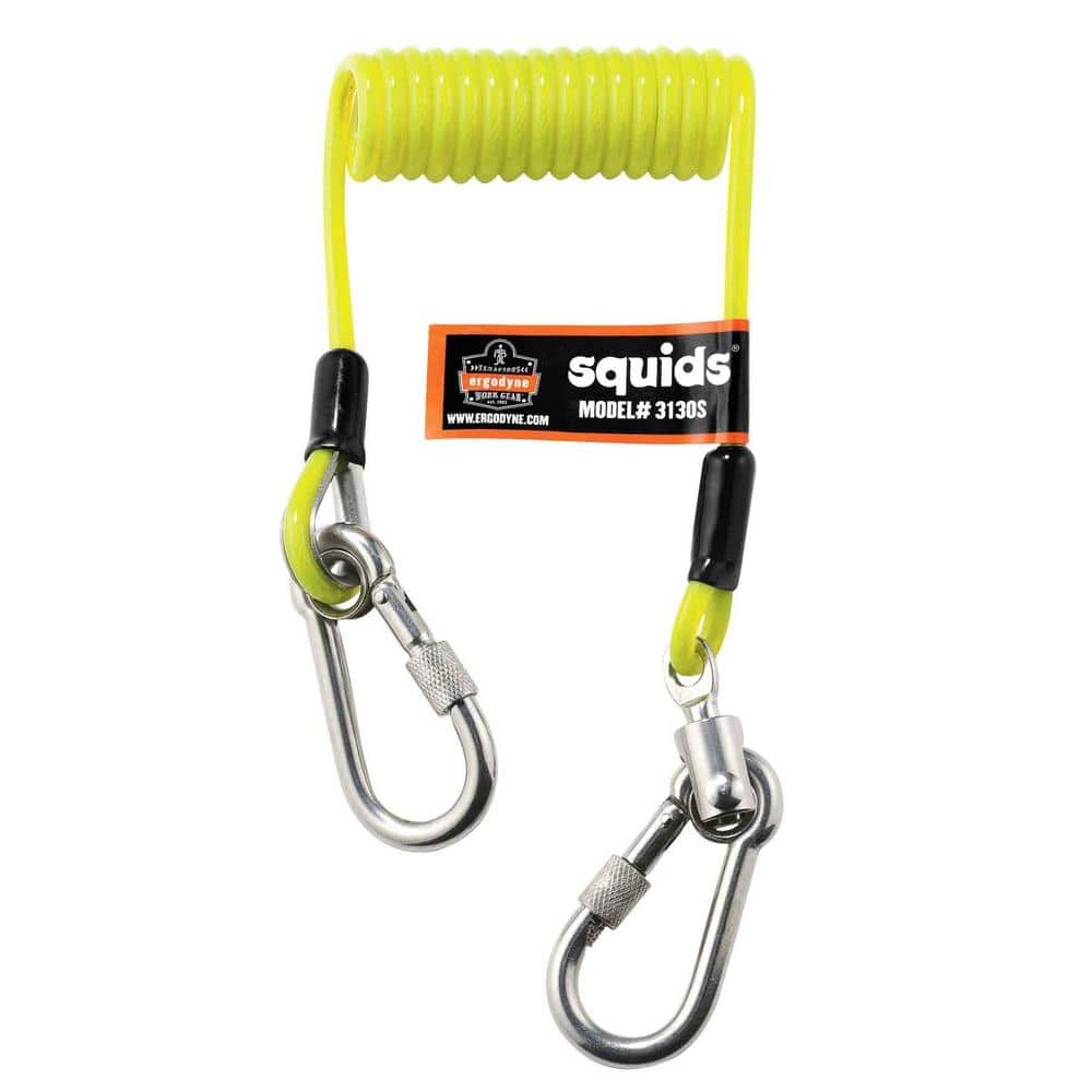 Ergodyne 2 lbs. Coiled Cable Tool Lanyard