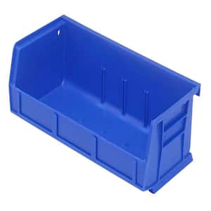 Ultra-Series 0.8-Gal. Stack and Hang Storage Tote in Blue (8-Pack)
