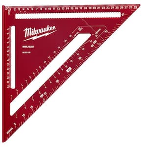 スクエア 12　1/12　SQUARE Milwaukee 12 in. Rafter Square MLSQ0120 - The Home Depot
