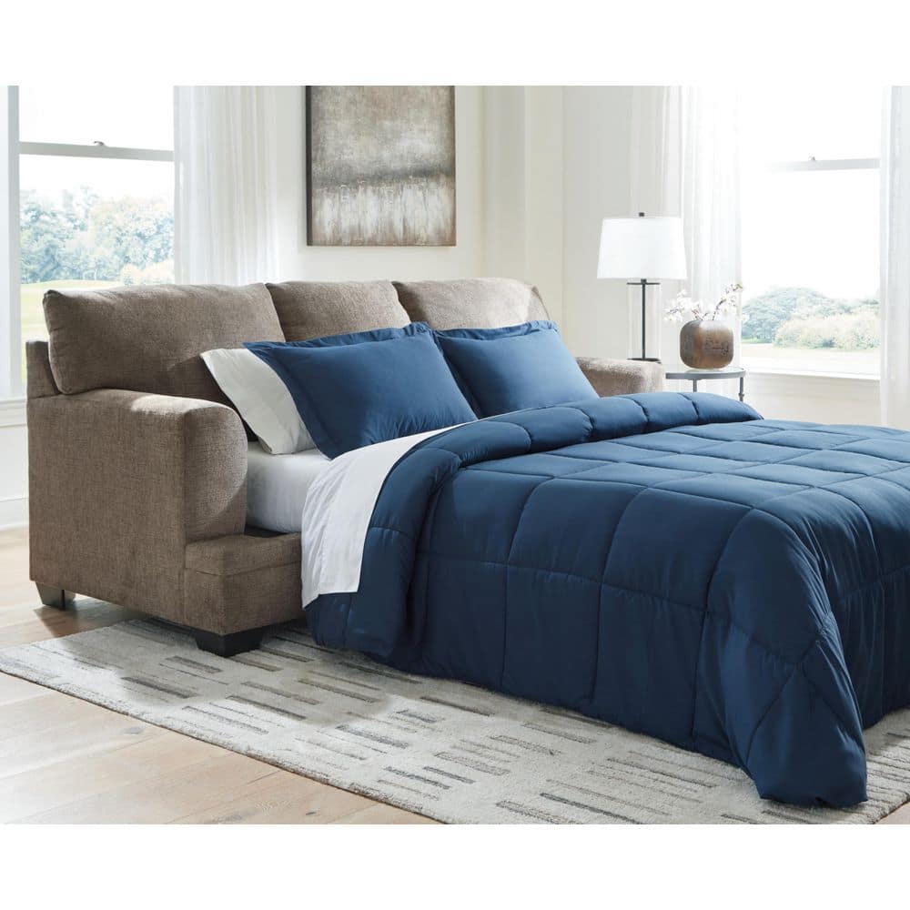 Stonemeade 92 in Brown Polyester Queen Size Sofa Bed price history on PriceWatchPro