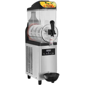 405 oz. Commercial Slushy Machine Margarita Smoothie Frozen Drink 500W Stainless Steel Snow Cone Machine