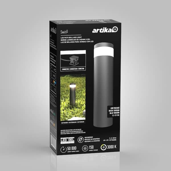 Have a question about Artika Swirl Low Voltage Black 150 Lumens