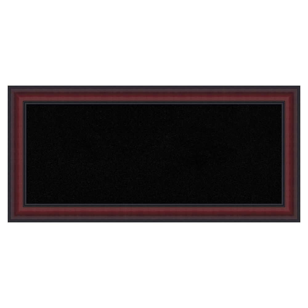 Dalat Cherry 34 in. x 16 in. Poly Framed Black Cork Memo Board price history on PriceWatchPro