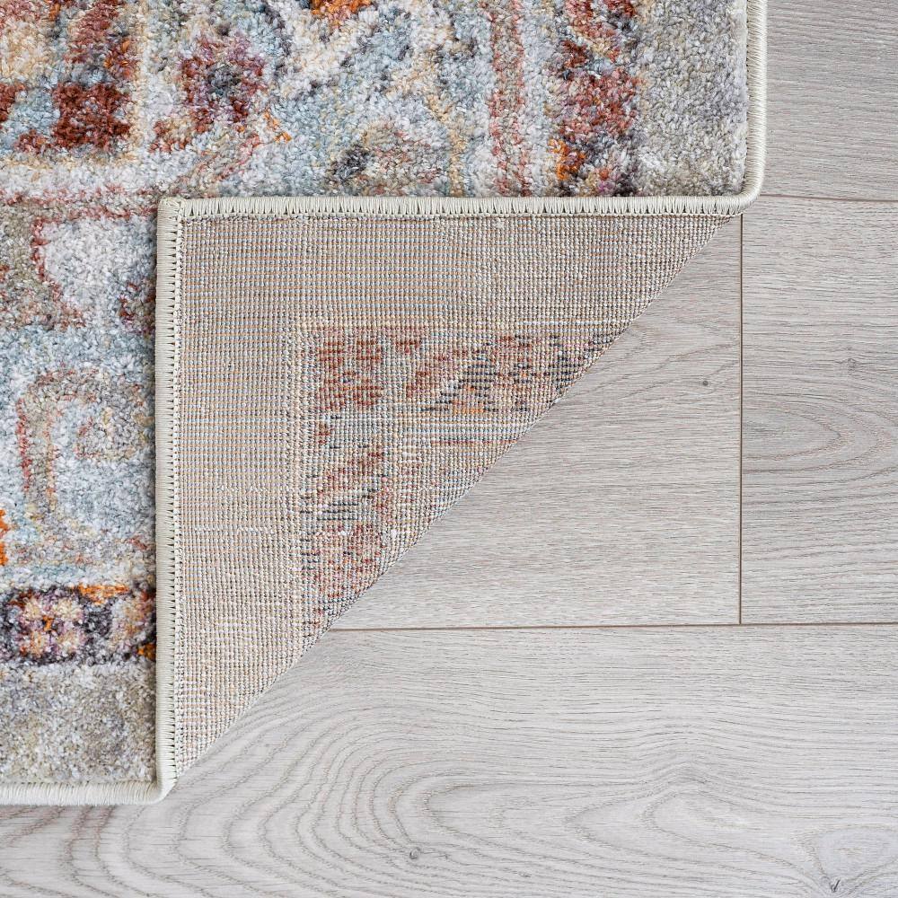 Tayse Wakefield 8 X 10 (ft) Gray Indoor Spot Clean Only Area Rug