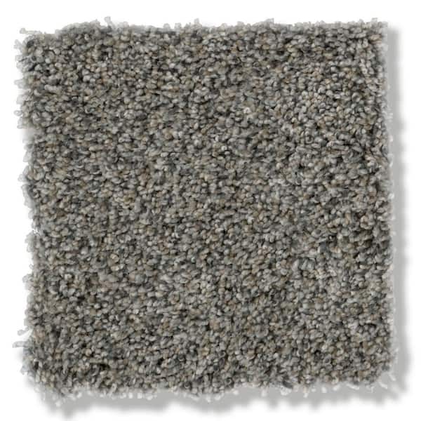 Home Decorators Collection Sussex - Kindle - Gray 12 ft. 40 oz. SD Polyester  Texture Full Roll Carpet (1080 sq. ft./Roll) H2035-899-1200 - The Home Depot