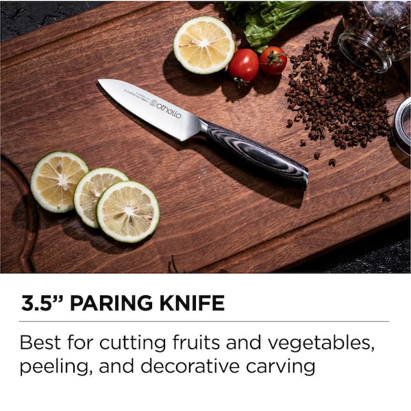 Cold Steel 59KSSET 6 Steak Knifes Kitchen Classics Whole Set with Wood Block  for sale online