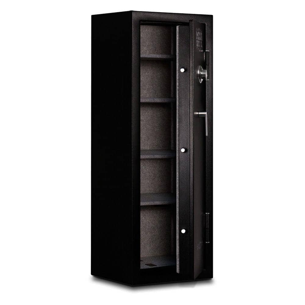 Mesa 6.6 cu ft Black Steel Fireproof and Waterproof Safe