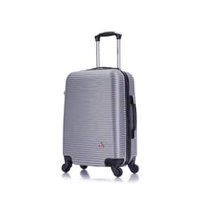 Royal lightweight hardside spinner 20 in. carry-on Silver
