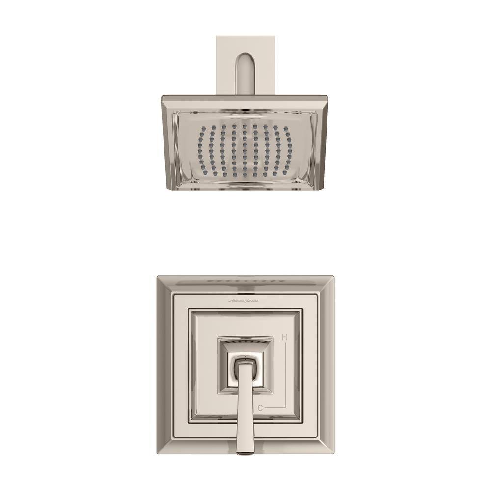 Polished Nickel Wall Mounted Shower Trim Kit