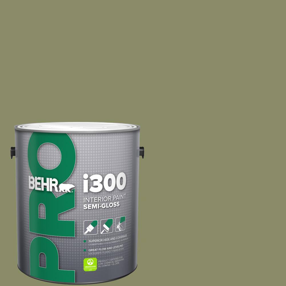 1 gal. #S370-5 Pesto Paste Semi-Gloss Interior Paint price history on PriceWatchPro