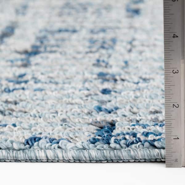 Motley Light Blue 8 ft. x 10 ft. Area Rug CL7696.273.73HD - The