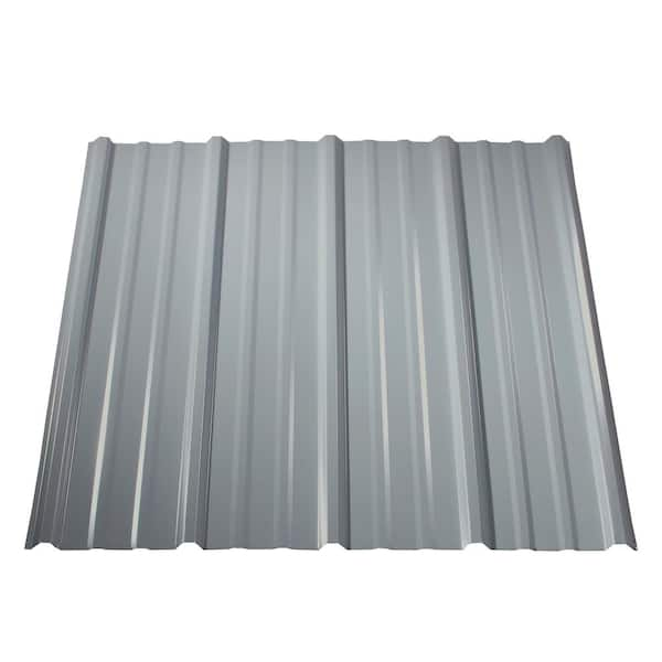 Metal Sales 10 ft. Pro Panel II Metal Roof Panel WhiteHD2315130 The