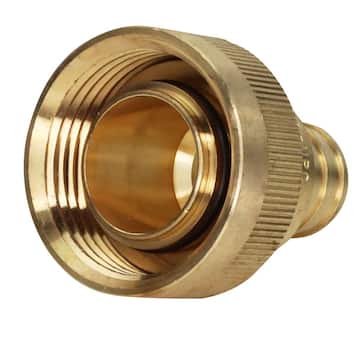 3/4 in. Brass PEX-B Barb x 1 in. NPSM Manabloc Adapter