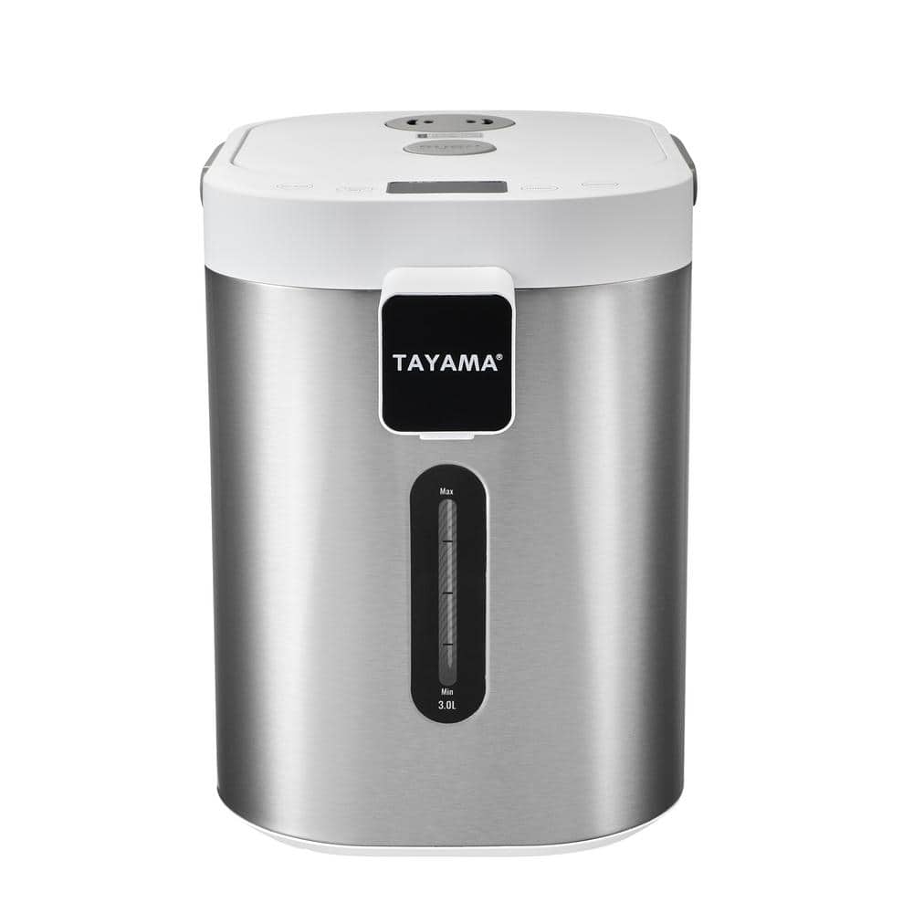 13.5-Cup Silver Stainless Steel Digital Electric Kettle