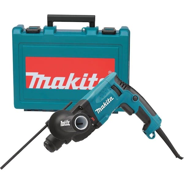 Makita 4.2 Amp 11/16 in. Corded SDS-Plus Concrete/Masonry Rotary Hammer Drill with Side Handle and Hard Case