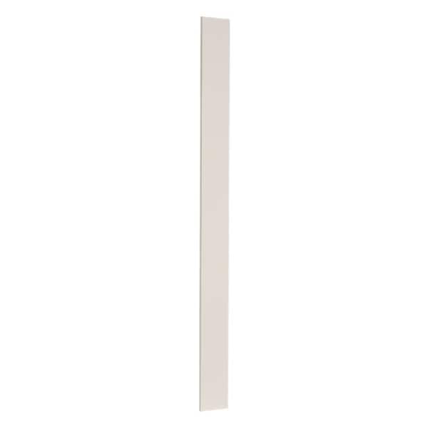 LIFEART CABINETRY Princton Off-White 3 in. W x 42 in. H x 0.75 in. D Wall Cabinet Filler