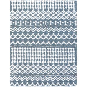 Briar Blue 7 ft. 10 in. x 10 ft. 2 in. Area Rug