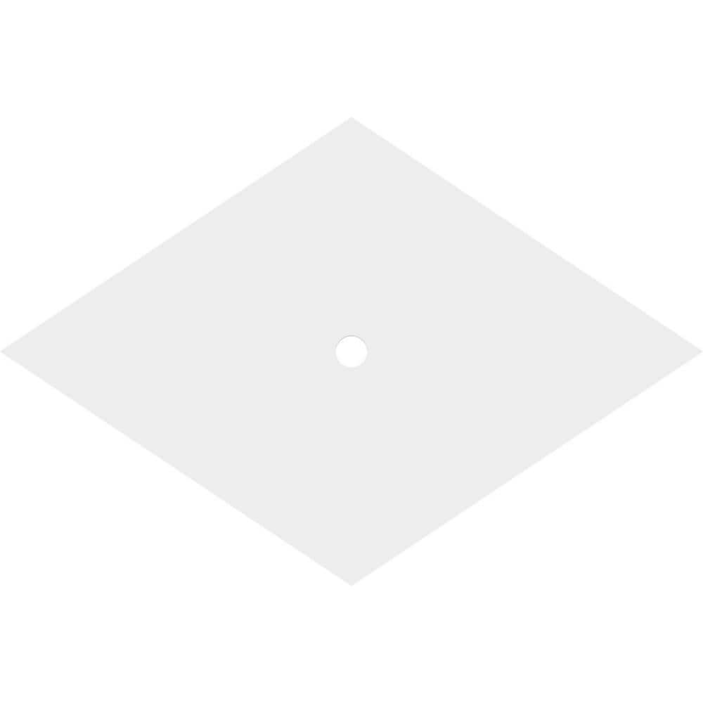 Diamond Architectural Grade PVC Contemporary Ceiling Medallion