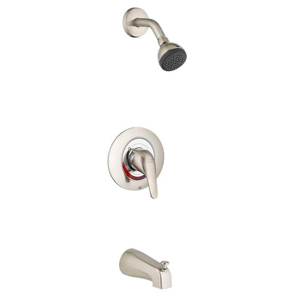 American Standard Colony Soft 1-Handle Tub and Shower Faucet Trim Kit in Brushed Nickel (Valve Sold Separately)