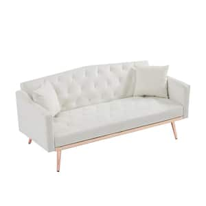 Flash Furniture Hercules Lesley Series Contemporary White Leather