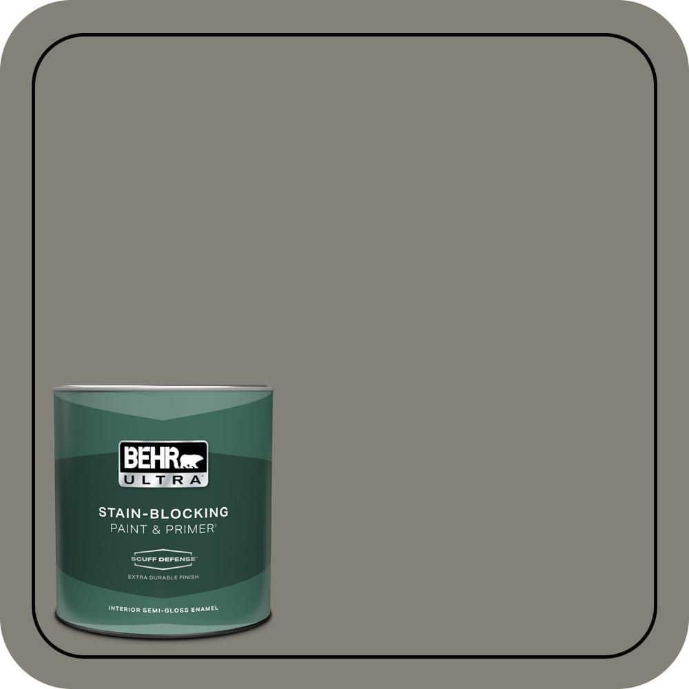 1 qt. #N360-5A Wood Ash Extra Durable Semi-Gloss Enamel Interior Paint & Primer price history on PriceWatchPro