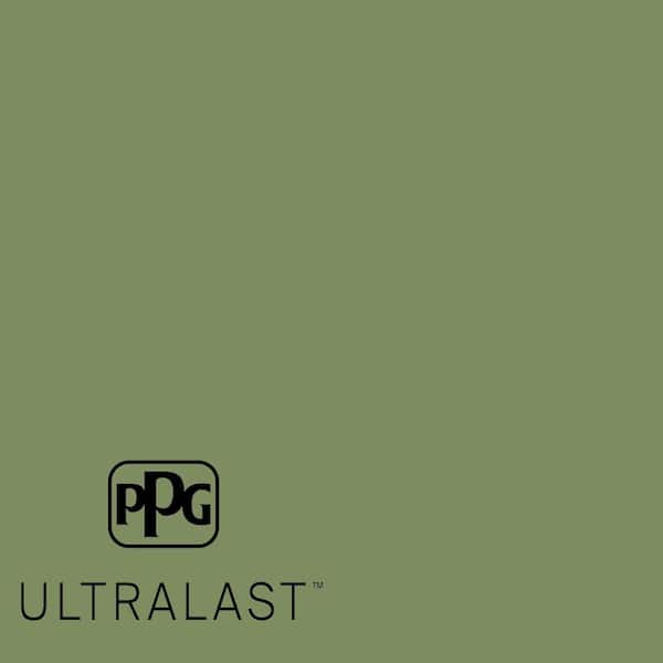 PPG UltraLast 1 gal. #PPG1121-6 Moss Point Green Matte Interior Paint and Primer