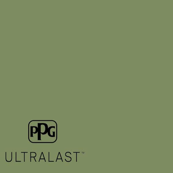 PPG UltraLast 1 qt. PPG1121-6 Moss Point Green Eggshell Interior Paint and Primer