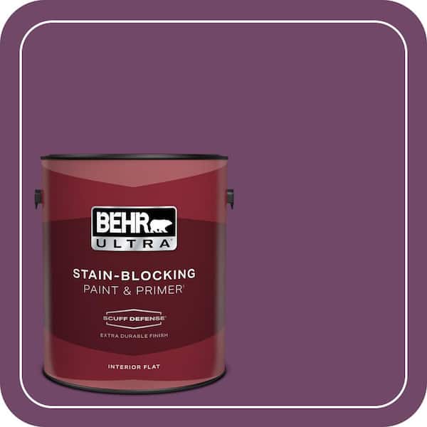 BEHR ULTRA 1 gal. #S-G-680 Raspberry Mousse Extra Durable Flat Interior Paint & Primer