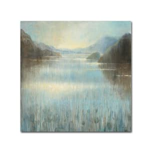 35 in. x 35 in. "Through the Mist Square" by Danhui Nai Printed Canvas Wall Art
