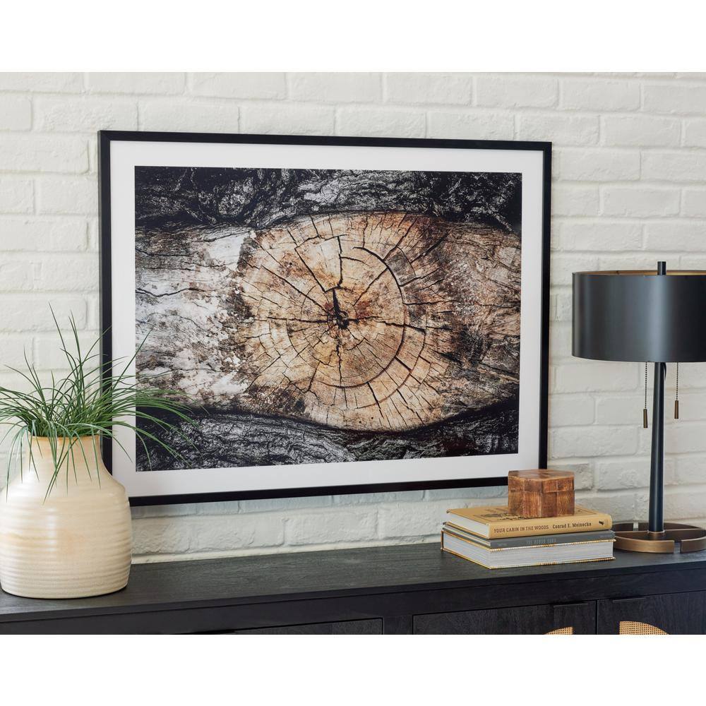 Freyburn 40" Black and Brown Tree Wall Art