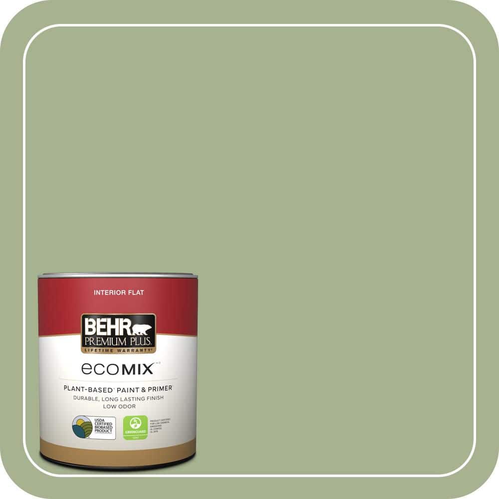 1 qt. #PPU11-06 Willow Grove Flat EcoMix Plant-Based Interior Paint & Primer price history on PriceWatchPro