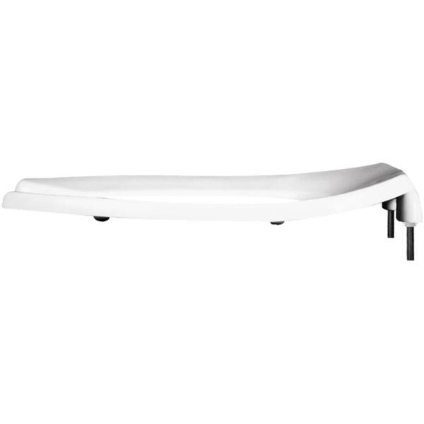 Buy Never Loosens Elongated Open Front Commercial Plastic Toilet Seat