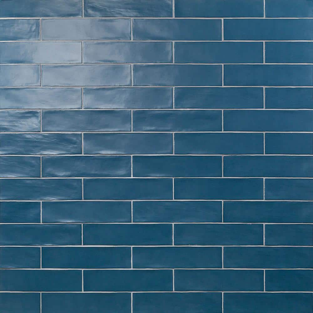 Ivy Hill Tile Strait Marina 3 in. x 12 in. 8 mm Matte Ceramic Subway ...