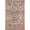 nuLOOM Amber Medallion Orange 5 ft. x 8 ft. Area Rug OWMC10A-53078 ...