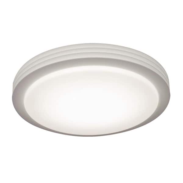 AFX Lenox 23 in. 1-Light White LED Flush Mount