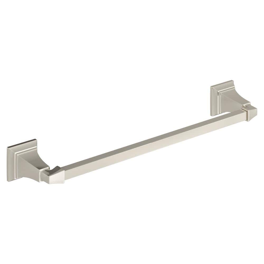 TS Series 18 in. Wall Mounted Towel Bar in Polished Nickel