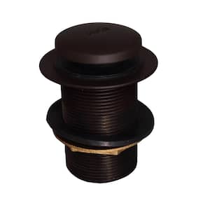 2 in. Extended Push Button Tub Drain, Oil Rubbed Bronze